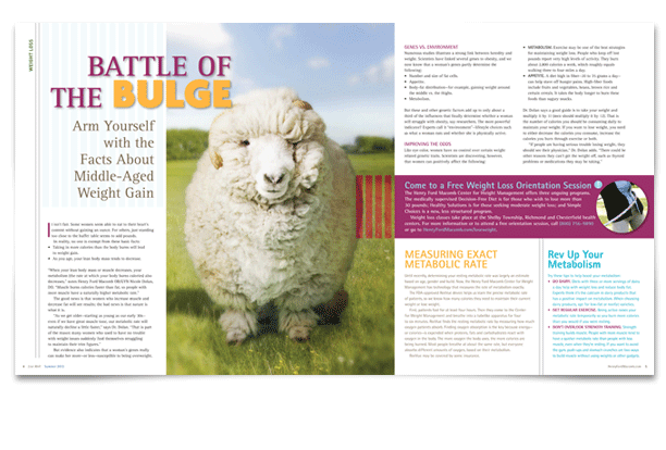 editorial magazine design bulge