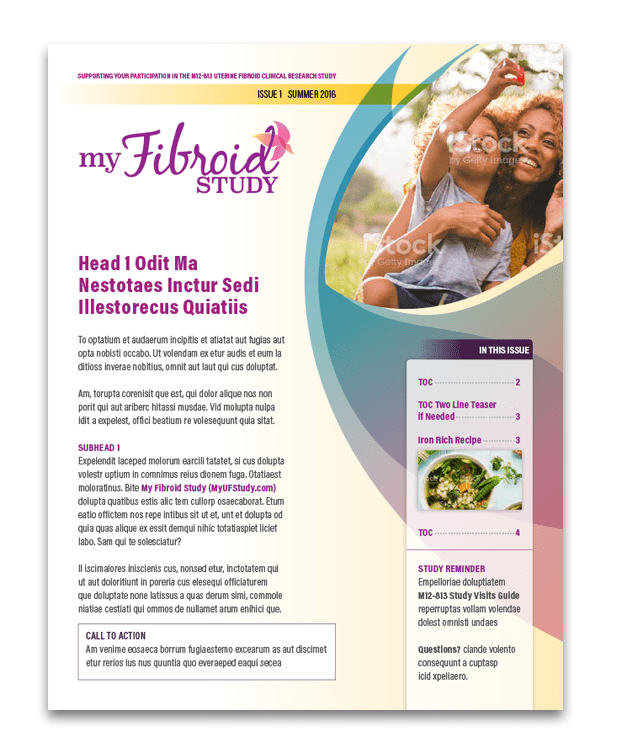 CONCEPT - Pharm clinical trial participant mailer