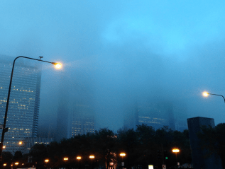 Foggy Chicago