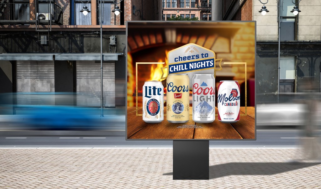 Molson family signage