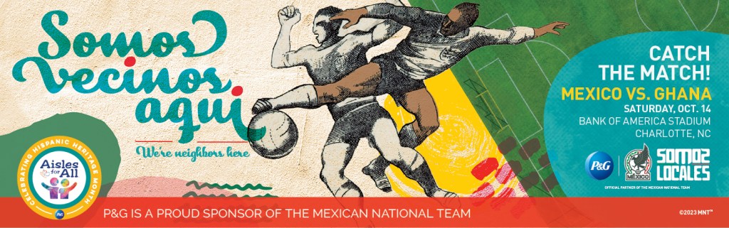 P&G partnership program Mexican National Team